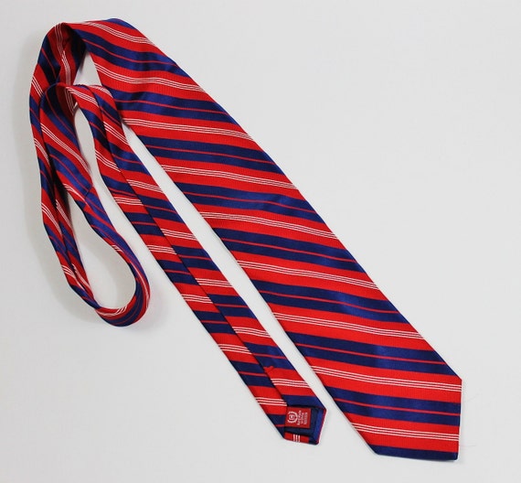 Ralph Lauren Tie. Silk Necktie. Preppy Tie. Striped Pattern | Etsy