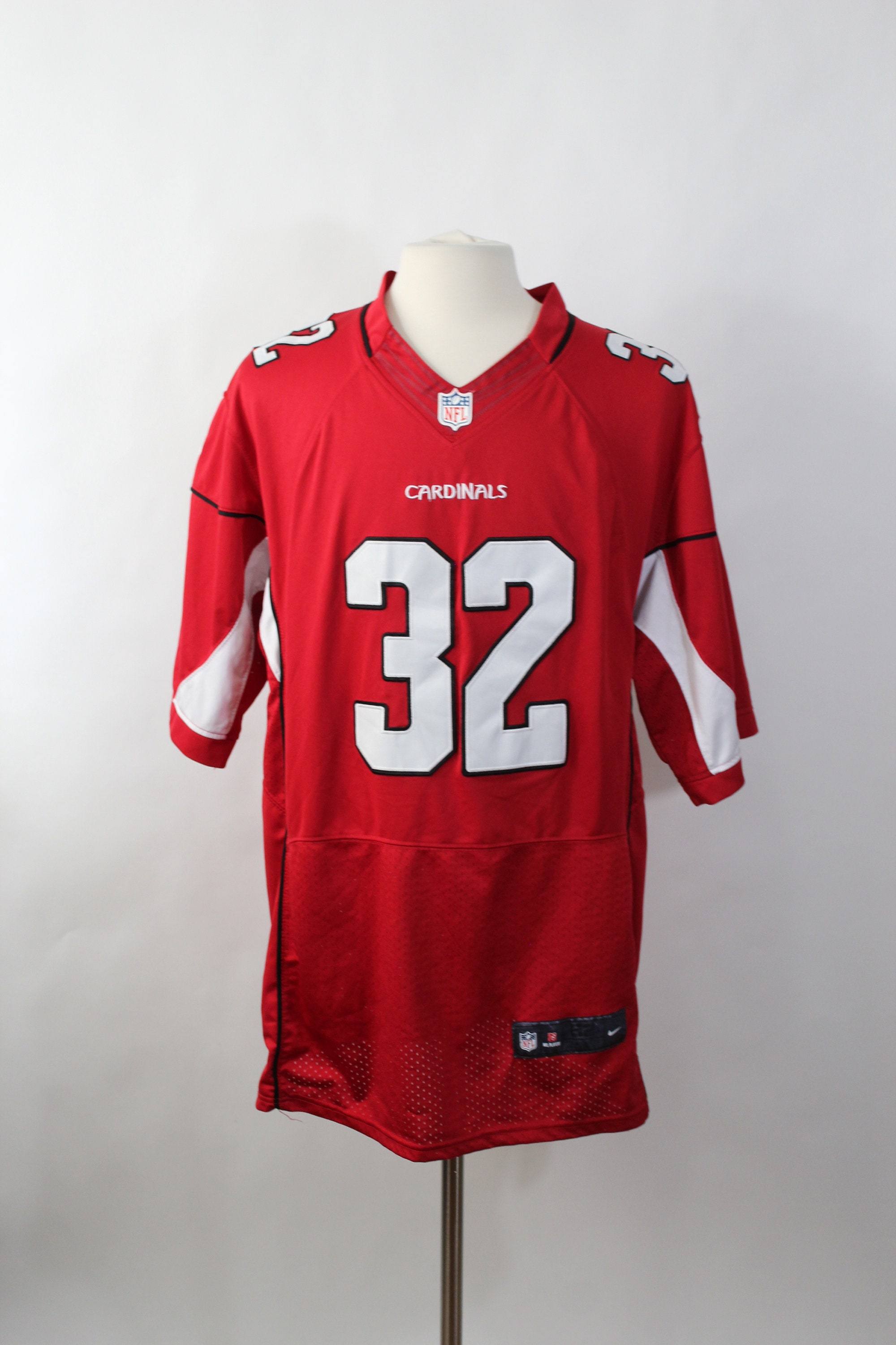 Tyrann Mathieu #32 Cardinals Nike Jersey. Red White Jersey. Vintage. Size Large. Gogovintage.