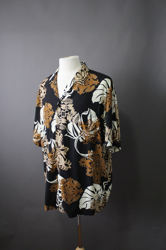 Mens Hawaiian Shirt. Tropical Shirt. Vintage. Mul… - image 2