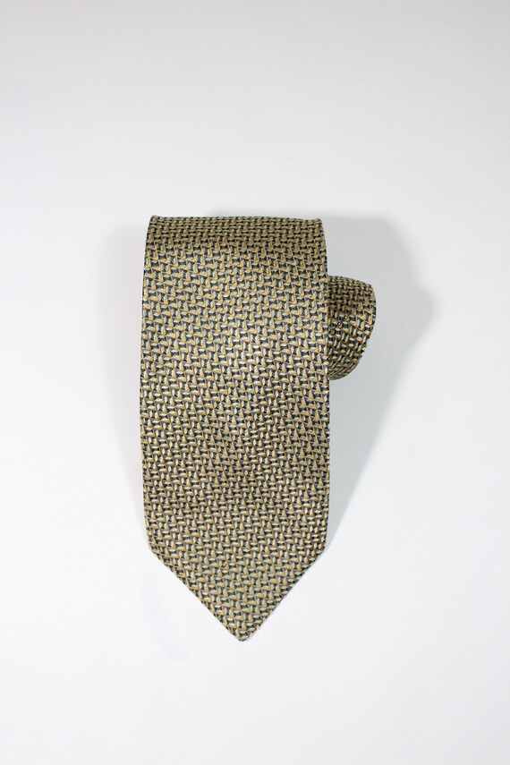canali gold tie