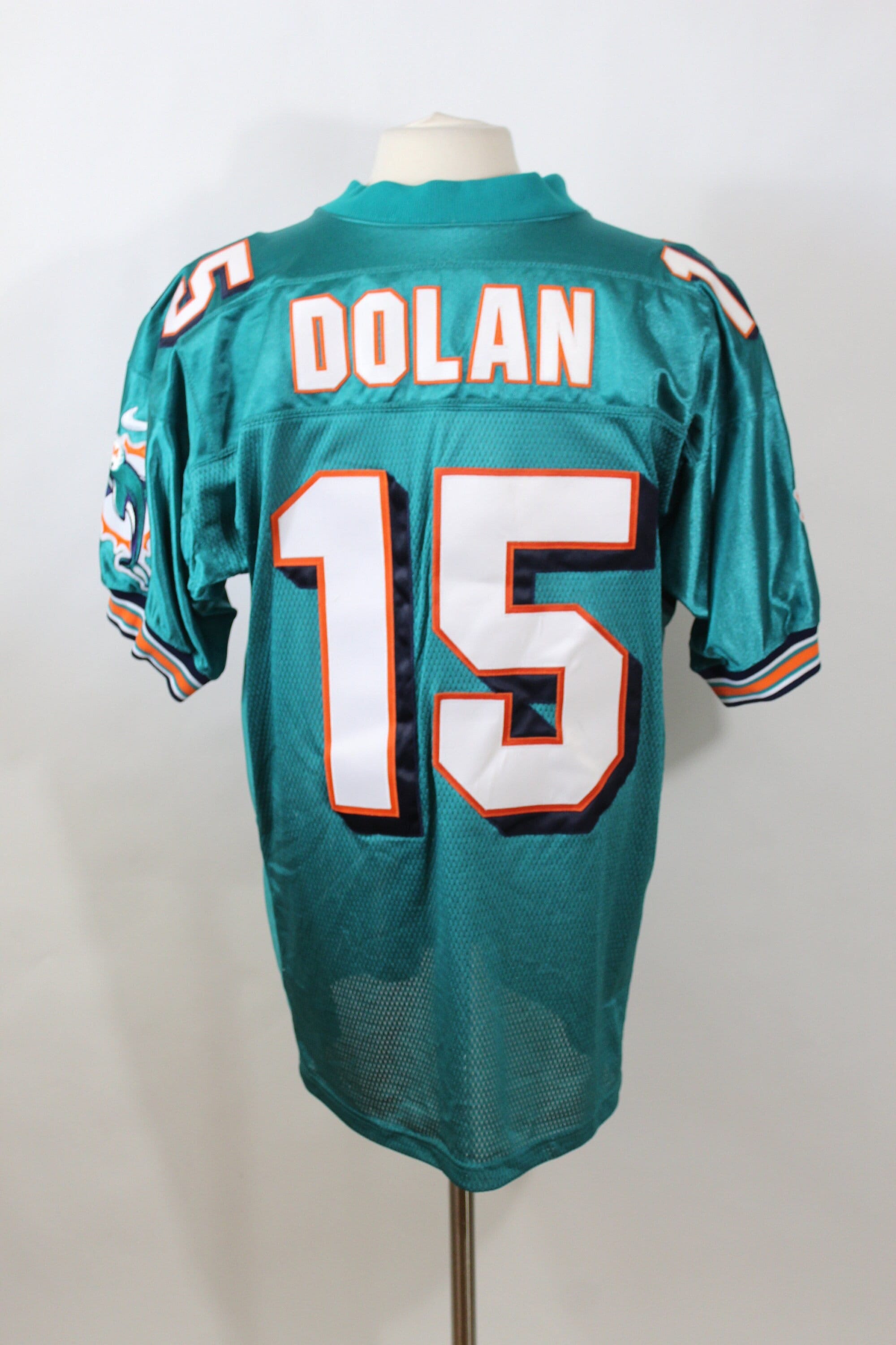 Joe Dolan 15 Nike Miami Dolphins NFL Jersey. Vintage. Size 44 -   Israel