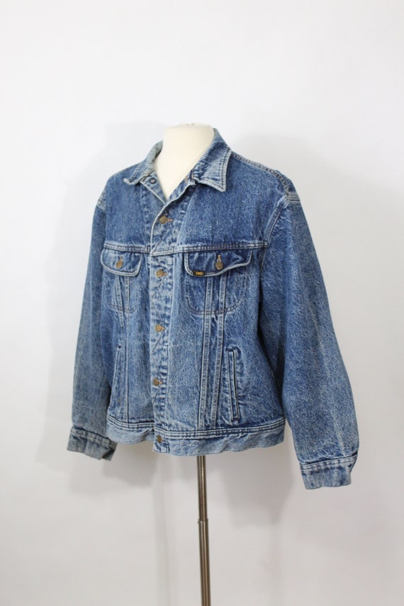 Lee Rider Denim Jacket PATD-153438. Classic 4 Pock