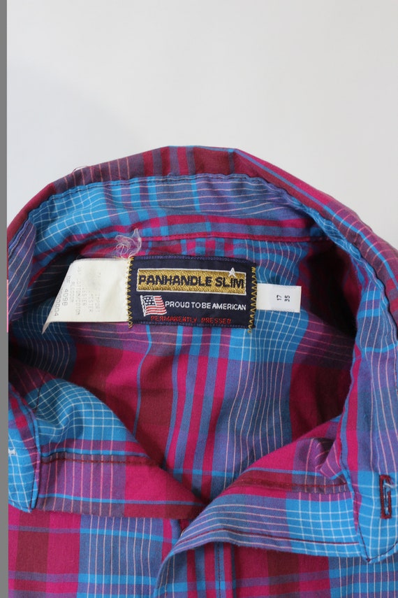 80's Panhandle Slim Western Shirt. Snap Button. V… - image 5