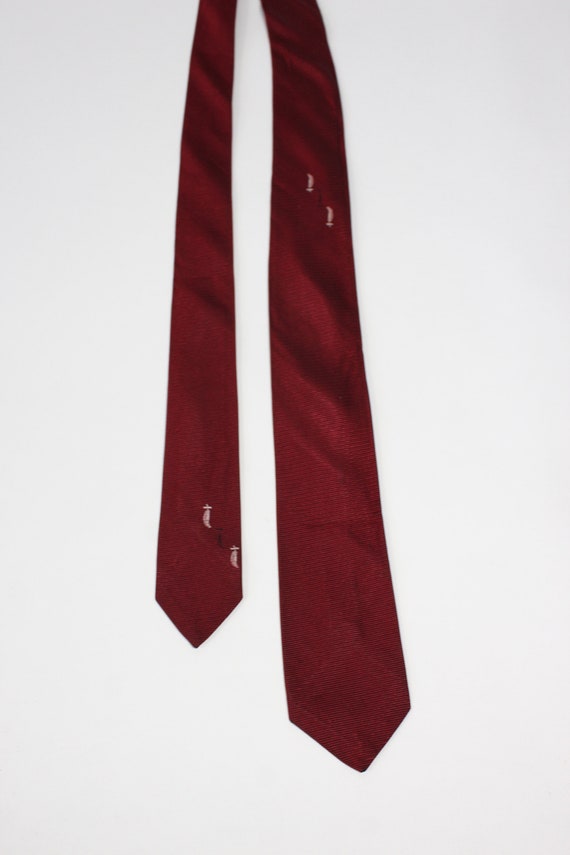 Rare 1950's Arrow Modern Feather Design Tie. Vint… - image 2
