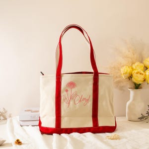 Bridesmaid Gift Handbags, Name Handbags, Birthday Tote Bag Gifts, Bridal Party, Canvas Tote Bag, Personalized Tote Bag, Name Tote Bag