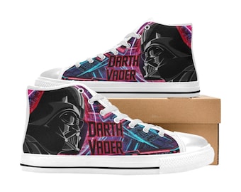 Darth Vader High Top Shoes Custom Canvas Sneakers