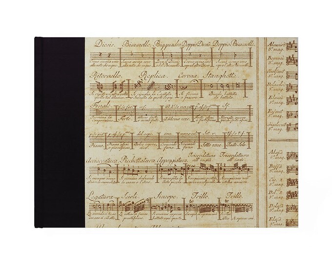 Music Composition Book SCALA Etsy