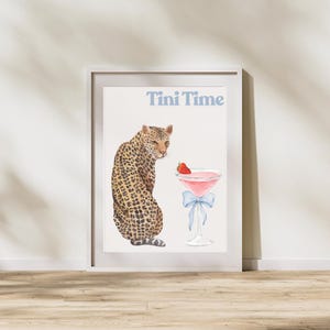 Tini Time Digital Print | Digital Print | Wydruki na wózkach barowych | urocze dekoracje ścienne w stylu college'u | modne dekoracje | estetyczne wydruki ścienne | Urocze wydruki