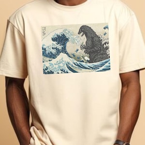 Godzilla Shirt on Comfort Colors Godzilla Tshirt