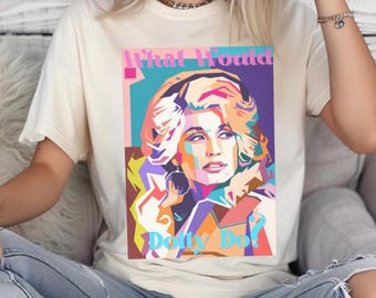 Dolly Parton Tee in Komfortfarben
