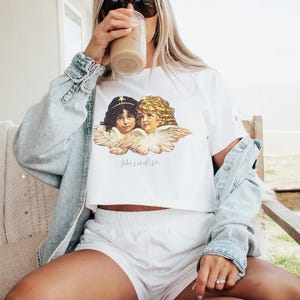 Angels 90s crop top