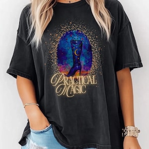 Practical Magic Shirt , Cozy Tee for Witchy Vibes, Halloween Apparel, Everyday Comfort Colors