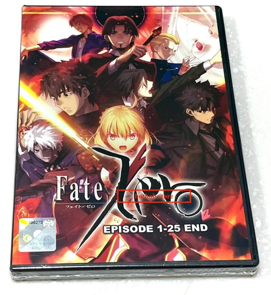 Fate/zero (VOL.1 - 25 End) ~ All Region ~ English Audio & Subtitle ...