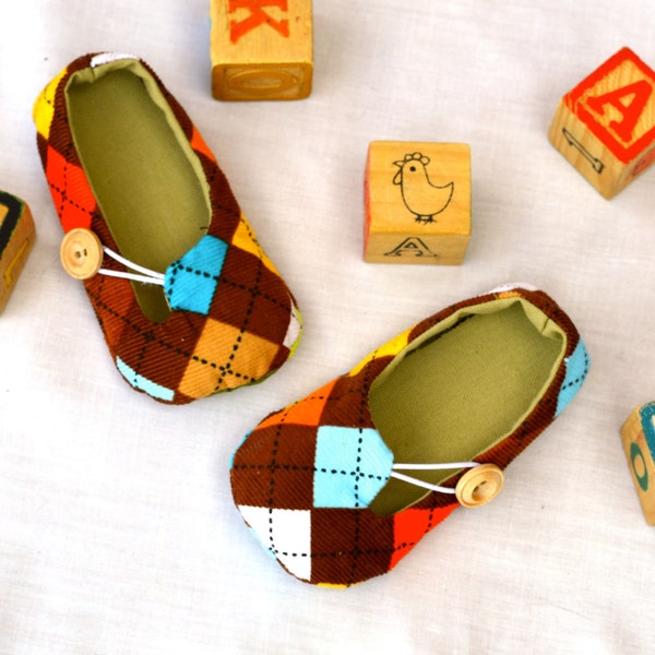 Baby Shoe Sewing Pattern - Jack and Jill Loafers Sewing Pattern