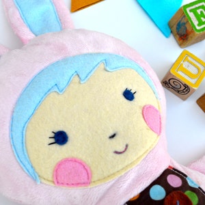 SALE Plushie Pattern, Baby Toy Tutorial, Softie Pattern, Doll Pattern, stuffed animal PDF Sewing Pattern image 4