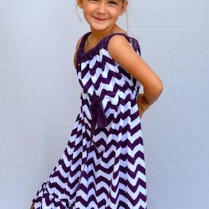 Girls Dress Pattern, Maxi Dress Pattern, Toddler Dress Pattern, Childrens Sewing Patterns, Pillow Case Dress, 12 months through 8 youth image 2