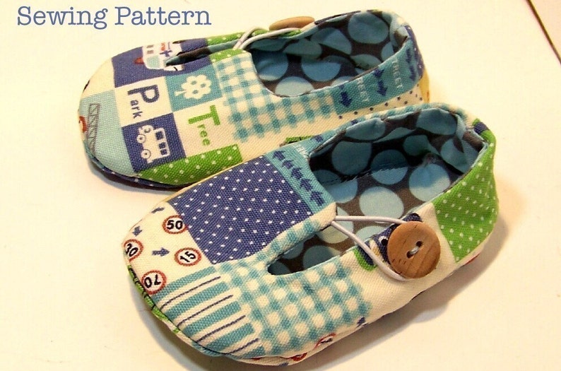 Baby Shoe Sewing Pattern Jack and Jill Loafers Sewing Pattern image 3