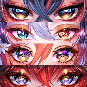Custom Twitch Banner | Eye Banner | Twitch banner | Banner Design | High Resolution | Twitter | Youtube | Discord | Fanart Illustration