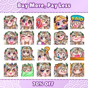 Custom Twitch Emotes Or Kick Emotes | Animated Emotes | Chibi anime style | Twitch Sub Emotes, Emoji for streamer Twitch, Facebook, Discord
