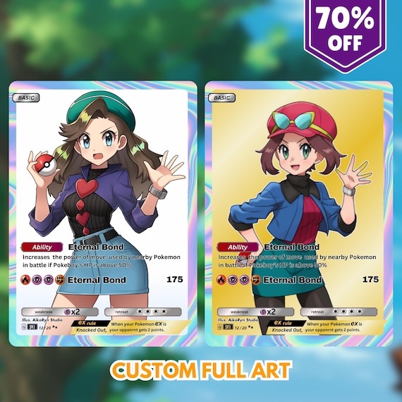 make your pokemon trainer card Custom Trainer Card main image 1