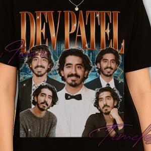 Dev Patel Shirt, Dev Patel Retro T-Shirts, Dev Patel Vintage Sweatshirt, Dev Patel Fans T-Shirt, Comfort Colors T-Shirt, Anwar Kharral 90er Jahre T-Shirt