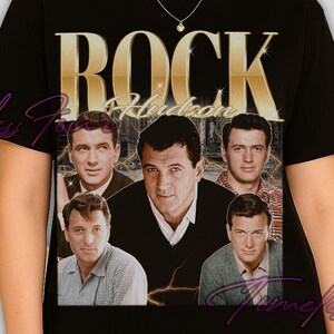 Rock Hudson Shirt, Rock Hudson Vintage Tshirt, Rock Hudson Retro Tees, Rock Hudson Sweatshirt, Rock Hudson Merch Gift, Comfort Colors Tee