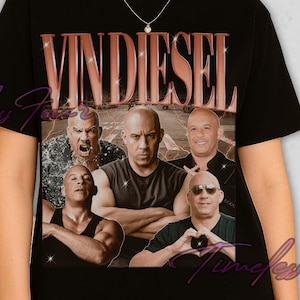 Retro Vin Diesel Shirt, Vin Diesel Tshirt, Vin Diesel Fan T-shirt, Vin Diesel Retro Tees, Vin Diesel Gift, Dominic Toretto Homage Sweatshirt