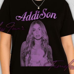 Addison Rae Retro Shirt, Addison Rae Dance Hip Hop Tee, Addison Rae Influencer Shirt, Dance Celebrity Tees, Addison Rae Fan T-Shirt