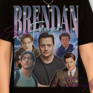 Brendan Fraser Shirt, Brendan Fraser Tshirt, Brendan Fraser Sweatshirt, Brendan Fraser Merch, Brendan Fraser Lover Tees, Christmas Present, Brendan Fraser tee, The Mummy shirt, George of the Jungle, Hollywood actor, Mummy fan shirt, Encino Man shirt, Airheads shirt, The Whale tee, Actor fan shirt, 90s movie shirt, Vintage actor tee, Blast from the Past, Pop culture tee