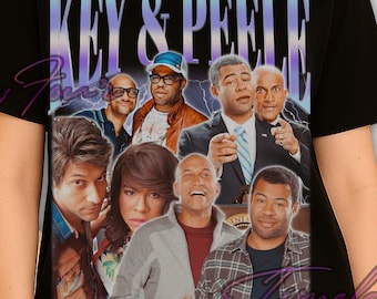 Key & Peele Shirt, Key and Peele Tshirt, Key and Peele Fan Tees, Jordan Peele Retro Bootleg Sweatshirt, Jordan Peele Comedy, Peele and Key