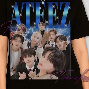 ATEEZ シャツ WANTEEZ MBTI Tシャツ エティエンス カスタマイズT