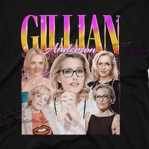 Gillian Anderson Shirt, Gillian Anderson Fan Tshirt, Gillian Anderson Retro Tees, Gillian Anderson Vintage Sweater, Gillian Merch Gift