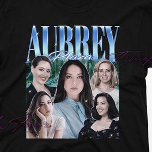Aubrey Plaza Shirt, Aubrey Plaza Retro Tshirt, Aubrey Plaza Fan T-shirt, Aubrey Plaza Merch Gift, Aubrey Plaza Sweatshirt, Present Ideas