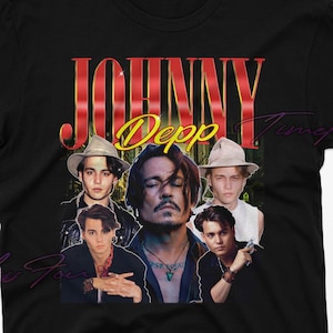 Johnny Depp Shirt, Johnny Depp Retro Tshirt, Johnny Depp Fan Tees, Johnny Depp Homage Gift, Johnny Depp Sweatshirt, Johnny Depp Actor Movie