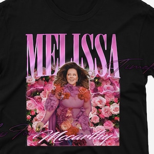Melissa McCarthy Shirt, Melissa McCarthy Vintage Tshirt, Melissa McCarthy Hommage Fan T-Shirts, Schauspielerin Melissa McCarthy Filme Geschenk, Melissa Ann