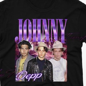 Johnny Depp Shirt, Johnny Depp Retro Tshirt, Johnny Depp Fan Tees, Johnny Depp Homage Gift, Johnny Depp Sweatshirt, Johnny Depp Actor Movie