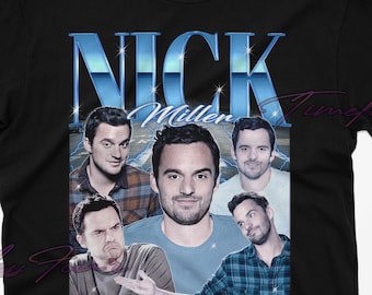 Nick Miller Shirt, Nick Miller Fan Tshirt, Nick Miller Sweatshirt Merch, Nick Miller Homage Fan Gift, Nick Miller Funny Tees