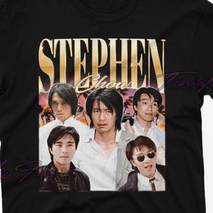 Stephen Chow Shirt, Stephen Chow Homage Tshirt, Stephen Chow Fan Tees, Stephen Chow Retro Sweatshirt, Stephen Chow Kungfu Merch Gift