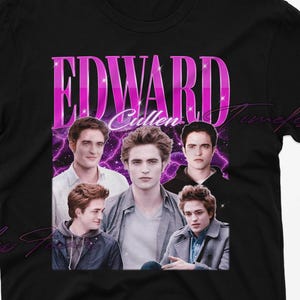 Edward Cullen Shirt, Jacob Shirt, Robert Pattinson TShirt, Team Jacob Fan Tees, Team Edward Sweatshirt, Edward Cullen Merch Gift, Vampire