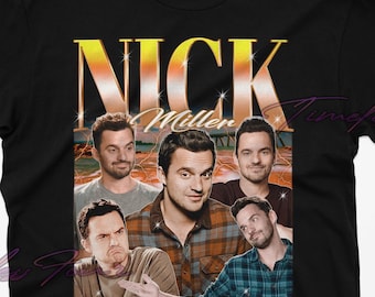 Nick Miller Shirt, Nick Miller Fan Tshirt, Nick Miller Sweatshirt Merch, Nick Miller Homage Fan Gift, Nick Miller Funny Tees