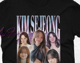 Kim Sejeong Shirt, Kim Se-jeong Vintage Tshirt, Kim Sejeong Retro  Tees, Kdrama Shirt, Kpop Gift, Kpop Shirt, Kim Sejeong Kpop, Gift for Her