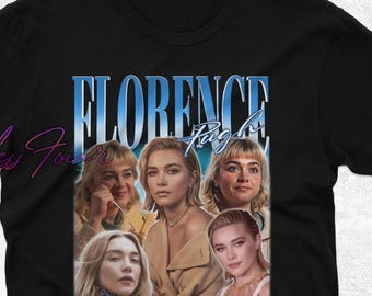 Florence Pugh Shirt, Florence Pugh Vintage Sweater, Florence Pugh Tshirt, Florence Pugh Hoodie, Florence Pugh 90s Tee, Florence Pugh Homage