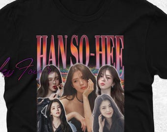 Han So Hee Retro Shirt, Han So Hee Homage Tshirt, Han So Hee Fan Tees, Han So Hee Retro 90s Sweater, Han So Hee Merch Gift, Han so Hee Tee