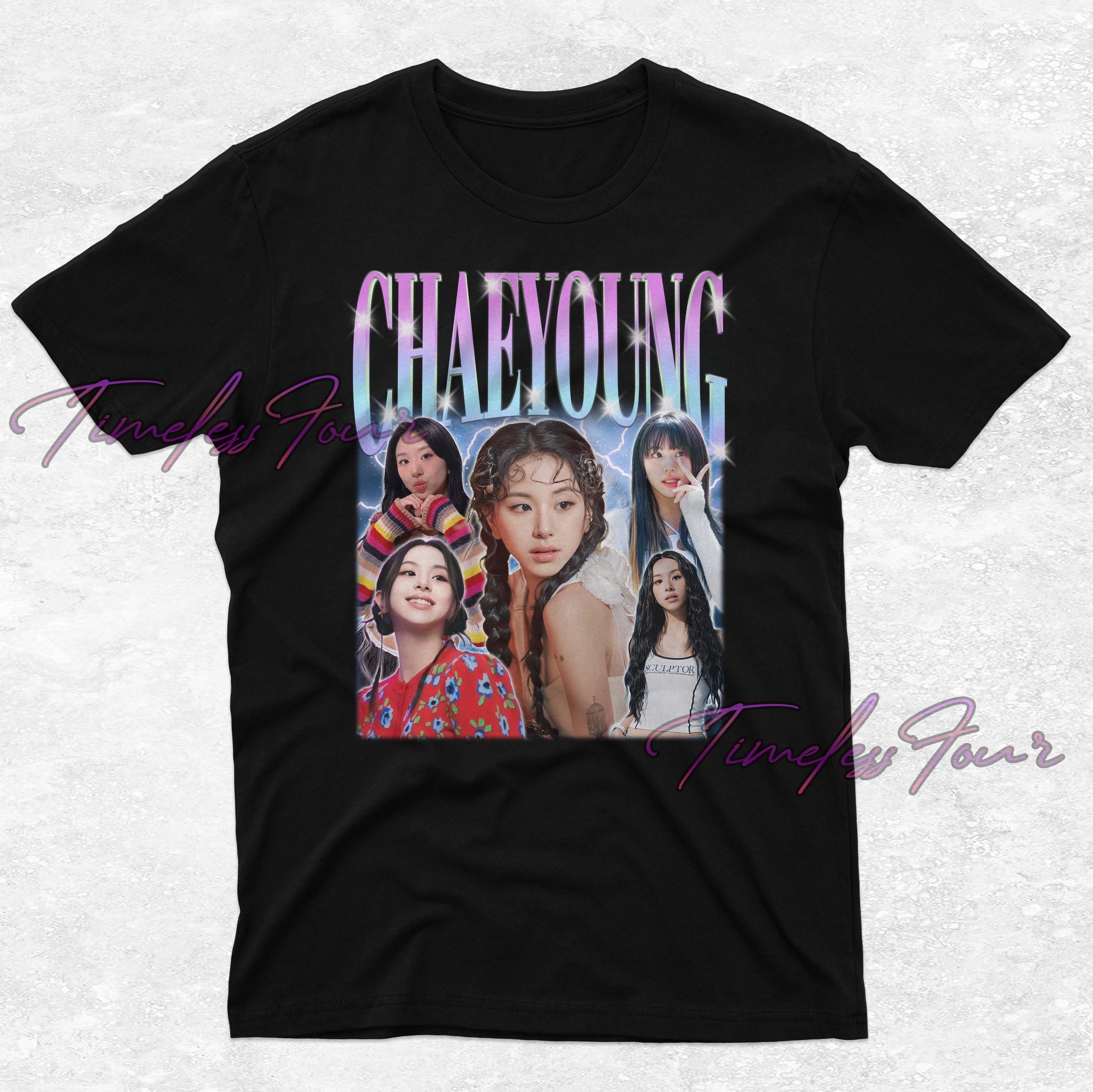 TWICE THIS IS FORワールドツアー Tシャツ/CHAEYOUNG T-SHIRT〈BLACK〉【M】/ CHAEYOUNG / TWICE『THIS IS FOR