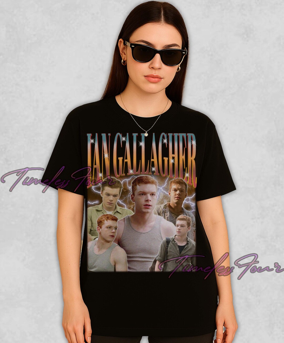 Ian Gallagher Shirt, Ian Gallagher Retro Tv Series Merch, Fan Favorite ...