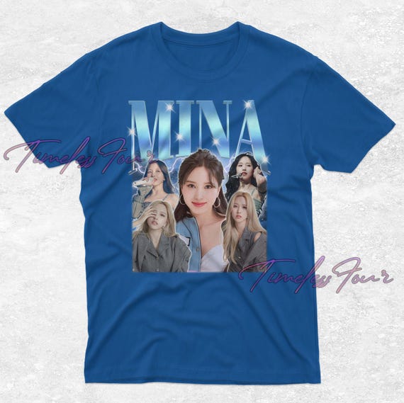 Mina Twice Shirt, Mina Vintage Tshirt, Mina Fan Tees, Mina Bootleg