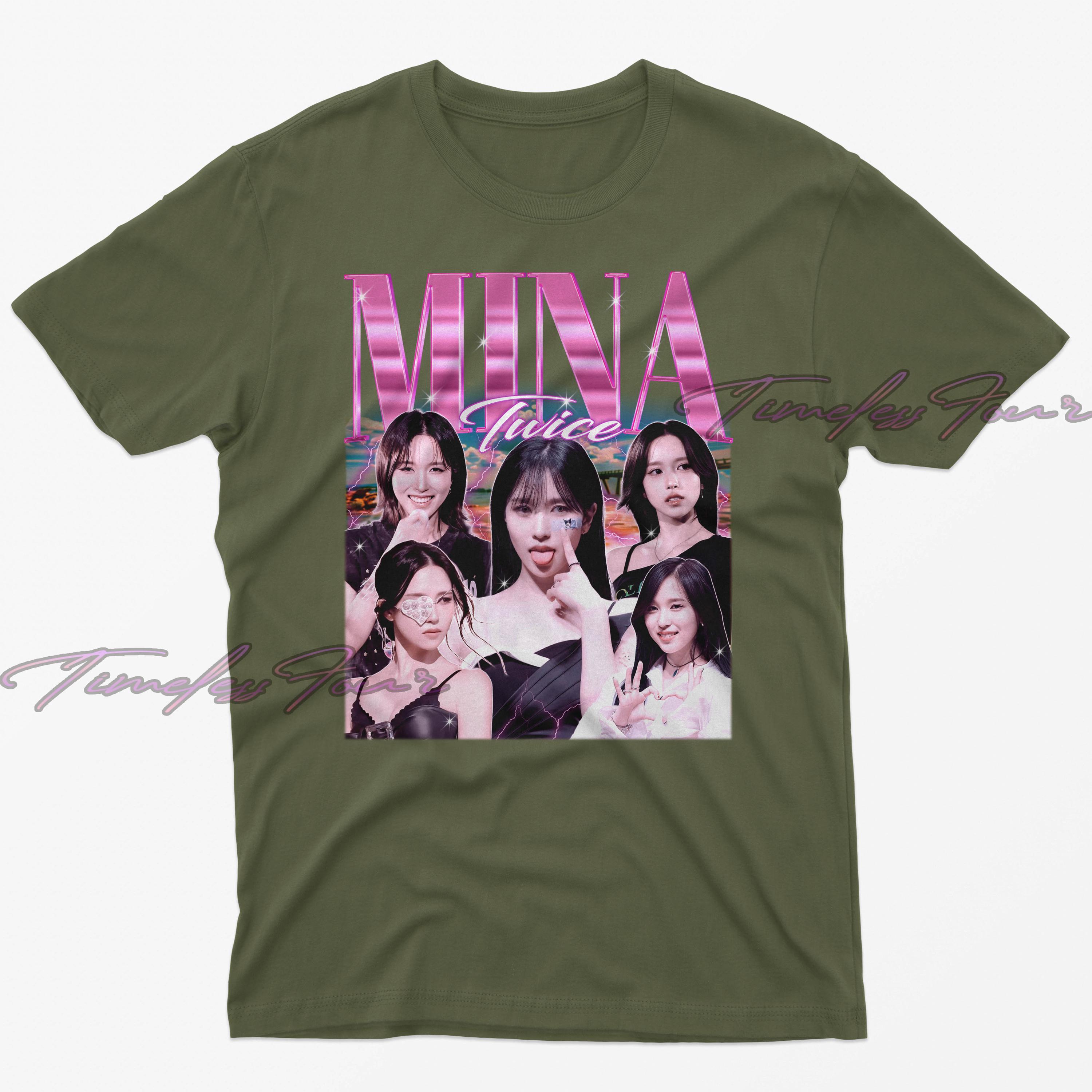 Mina Twice Shirt, Mina Vintage Tshirt, Mina Fan Tees, Mina Bootleg Mina Twice Shirt, Mina Vintage Tshirt, Mina Fan Tees, Mina Bootleg