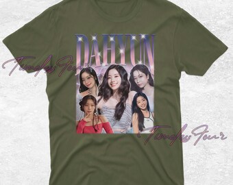Dahyun Twice Vintage Shirt, Twice Dahyun Homage Tshirt, Dahyun Fan