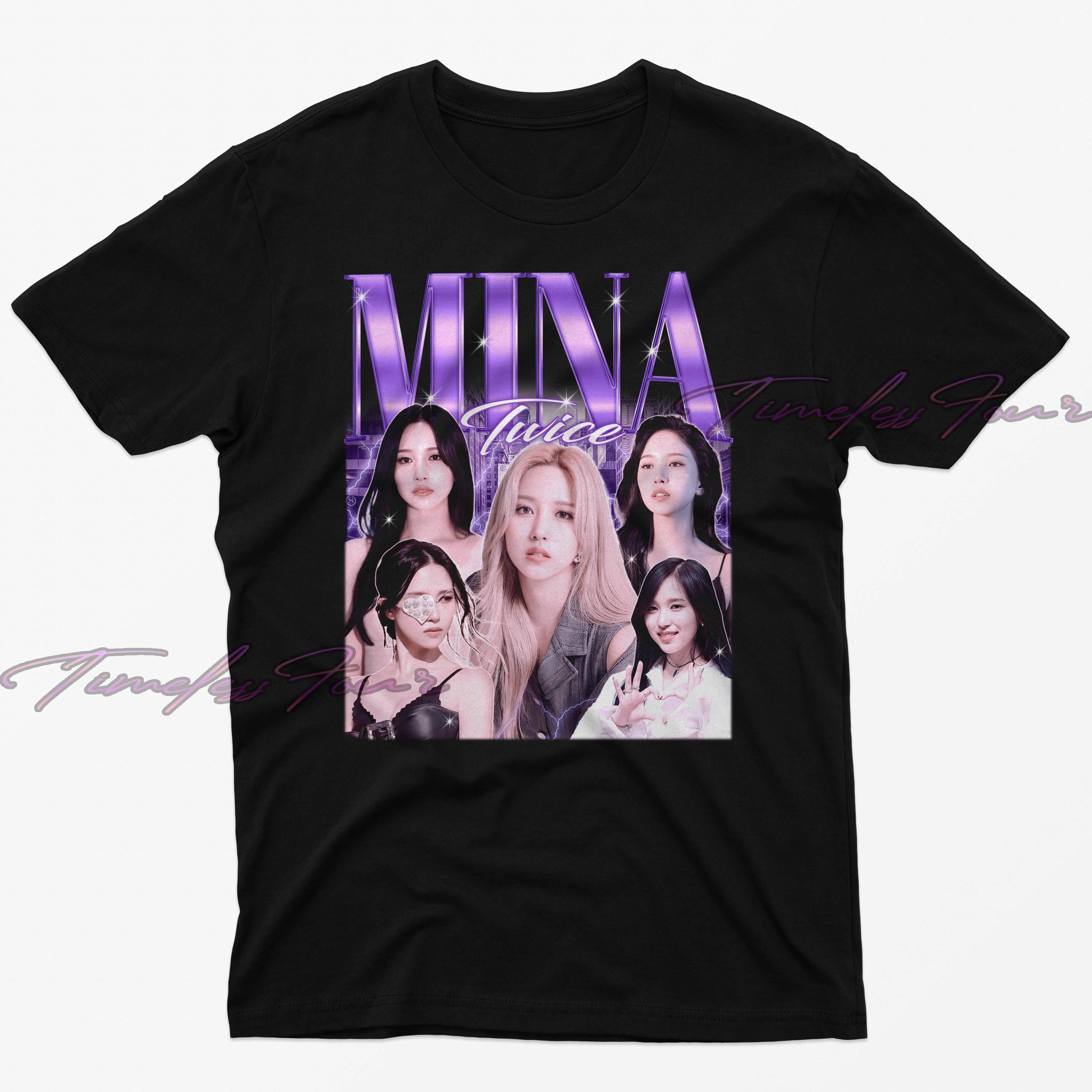 Mina Twice Shirt, Mina Vintage Tshirt, Mina Fan Tees, Mina Bootleg