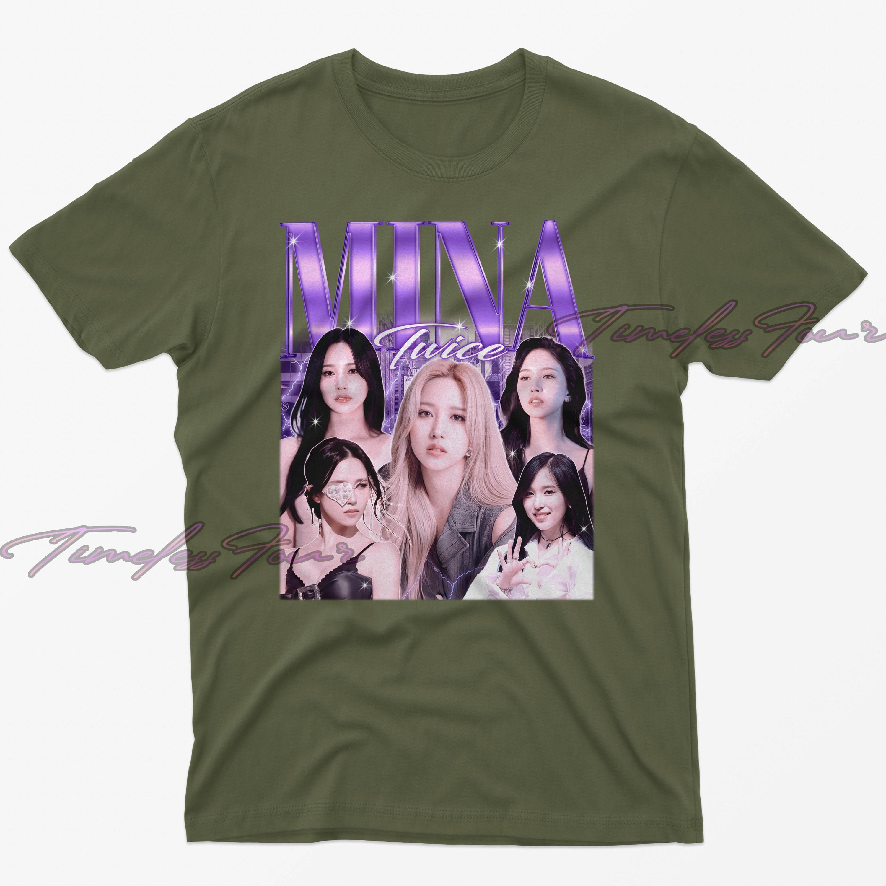 Mina Twice Shirt, Mina Vintage Tshirt, Mina Fan Tees, Mina Bootleg